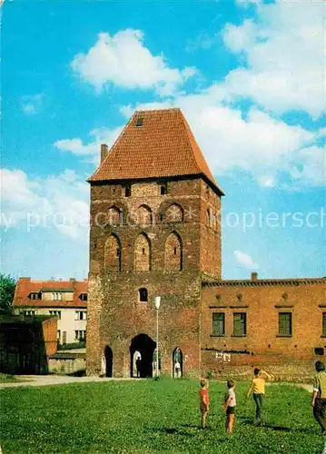 AK / Ansichtskarte Malbork Brama Garncarska Tor 14. Jhdt. Kat. Marienburg Westpreussen