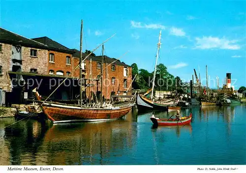 AK / Ansichtskarte Exeter Maritime Museum River Exe Segelschiffe Kat. Exeter