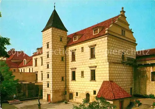 AK / Ansichtskarte Praha Prahy Prague Ehemaliges Burggrafenamt der Prager Burg Haus der tschechoslowakischen Kinder Kat. Praha