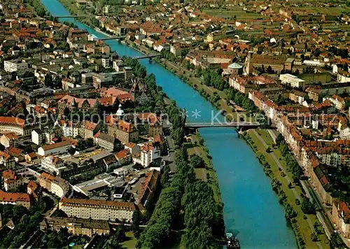 AK / Ansichtskarte Bamberg am Europakanal Fliegeraufnahme Kat. Bamberg