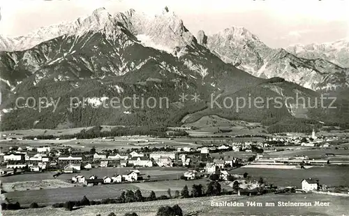 AK / Ansichtskarte Saalfelden Steinernes Meer Panorama 