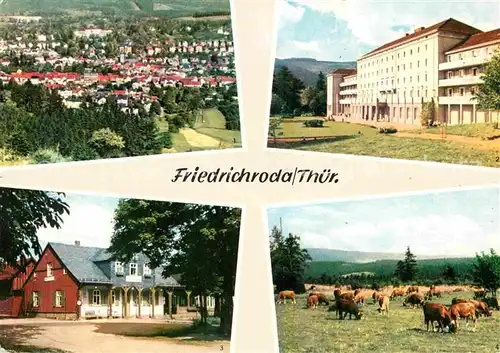 AK / Ansichtskarte Friedrichroda Heuberghaus Rennsteig FDGB Heim Kat. Friedrichroda