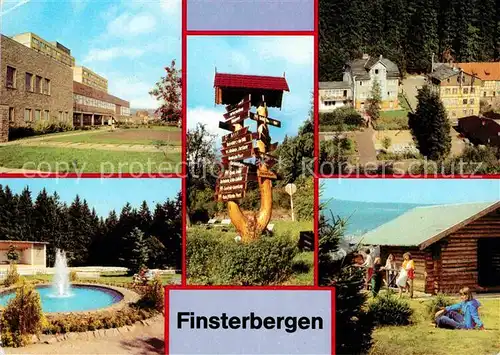 AK / Ansichtskarte Finsterbergen FDGB Heim Kurheim Huelrod Hainfelsen Kat. Finsterbergen Thueringer Wald