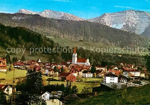 AK / Ansichtskarte Oberstaufen Rindalphorn Hochgrat Kat. Oberstaufen