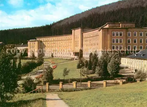 AK / Ansichtskarte Erlabrunn Erzgebirge Krankenhaus Kat. Breitenbrunn Erzgebirge