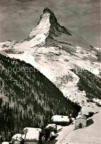 AK / Ansichtskarte Findeln VS Matterhorn Kat. Findelen