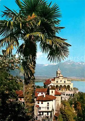 AK / Ansichtskarte Locarno Lago Maggiore Basilica Santuario Madonna