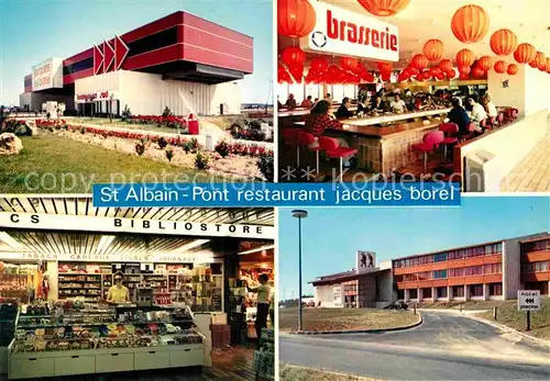 AK / Ansichtskarte Saint Albain Pont Restaurant Jacques borel Kat. Saint Albain