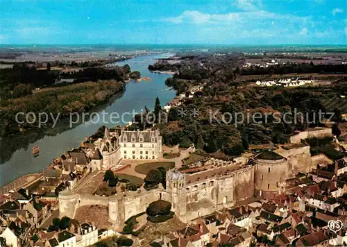 AK / Ansichtskarte Amboise Fliegeraufnahme Chateau et Loire Kat. Amboise