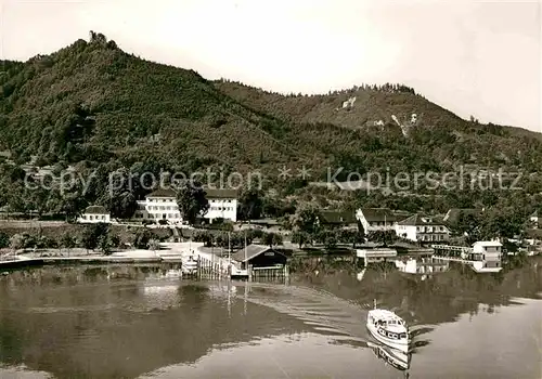 AK / Ansichtskarte Bodman Bodensee Hotel Linde am See Faehre