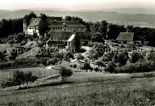 AK / Ansichtskarte Salem Baden Schule Schloss Salem Zweigschule Schloss Hohenfels Kat. Salem