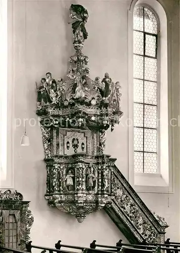 AK / Ansichtskarte Triberg Schwarzwald Wallfahrtskirche Kanzel Kat. Triberg im Schwarzwald