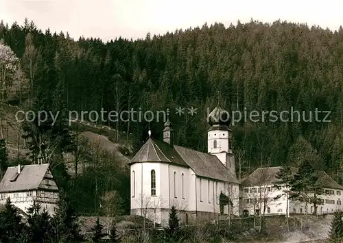 AK / Ansichtskarte Triberg Schwarzwald Wallfahrtskirche Kat. Triberg im Schwarzwald