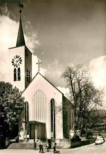 AK / Ansichtskarte ueberlingen Bodensee Ev Kirche Kat. ueberlingen