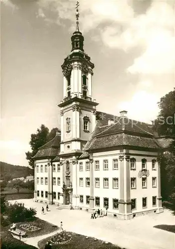 AK / Ansichtskarte Birnau Bodensee Wallfahrtskirche und Cistercienserkloster Kat. Uhldingen Muehlhofen