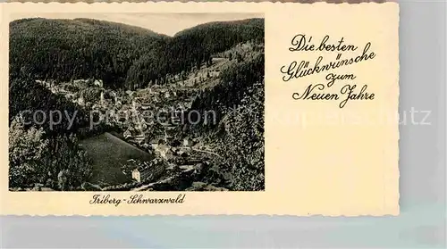 AK / Ansichtskarte Triberg Schwarzwald Totalansicht Kat. Triberg im Schwarzwald