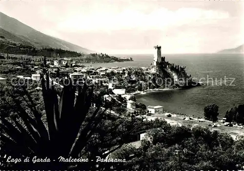 AK / Ansichtskarte Malcesine Lago di Garda Panorama  Kat. Malcesine