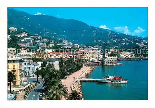 AK / Ansichtskarte Rapallo Liguria Hafenpromenade Kat. Rapallo