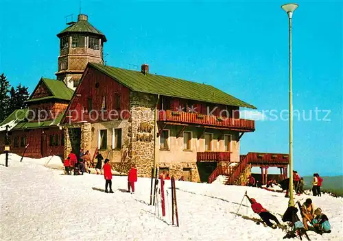 AK / Ansichtskarte Sumava Boehmerwald Berghotel auf dem Pancir Kat. Tschechische Republik
