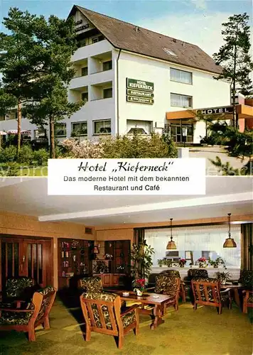 AK / Ansichtskarte Bad Bevensen Hotel Kieferneck Restaurant Cafe Kat. Bad Bevensen