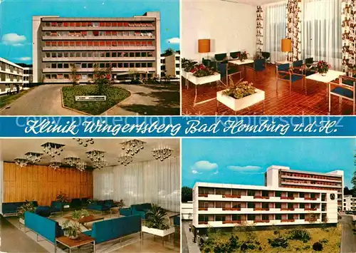 AK / Ansichtskarte Bad Homburg Klinik Wingertsberg Kat. Bad Homburg v.d. Hoehe