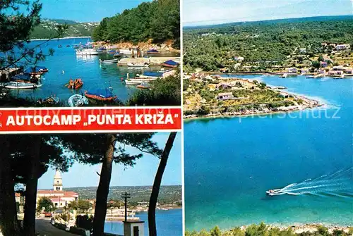 AK / Ansichtskarte Osor Croatia Autocamp Punta Kriza Fliegeraufnahme Kat. Kroatien