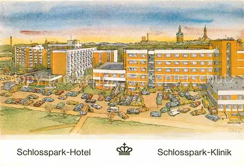 AK / Ansichtskarte Berlin Schlosspark Hotel Schlosspark Klinik Kat. Berlin