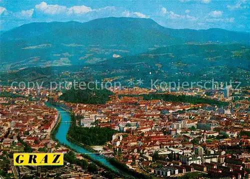 AK / Ansichtskarte Graz Steiermark Fliegeraufnahme  Kat. Graz