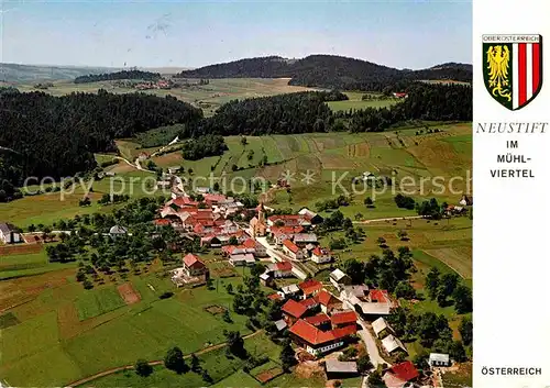 AK / Ansichtskarte Neustift Stubaital Tirol Fliegeraufnahme im Muehlviertel Kat. Neustift im Stubaital