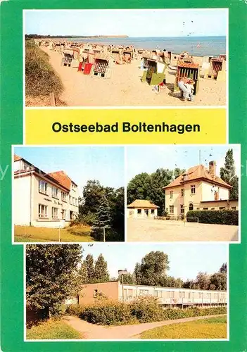 AK / Ansichtskarte Boltenhagen Ostseebad Strand Ferienheim Uns Huesung Deutsche Post FDGB Urlauberdorf Kat. Ostseebad Boltenhagen