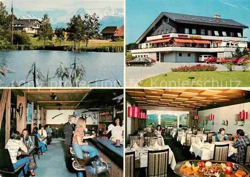 AK / Ansichtskarte Laengenbuehl Gasthaus Restaurant Bar Grizzly Baer Kat. Laengenbuehl