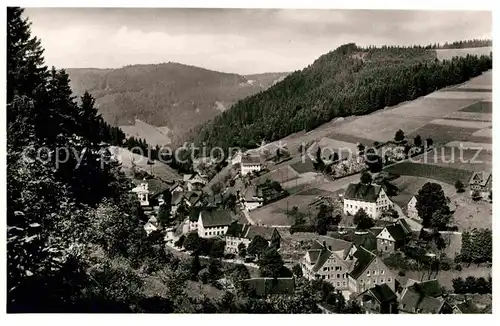 AK / Ansichtskarte Guetenbach Schwarzwald Panorama