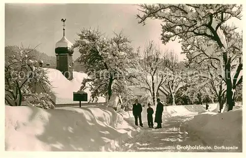 AK / Ansichtskarte Grossholzleute Dorfkapelle Kat. Isny im Allgaeu