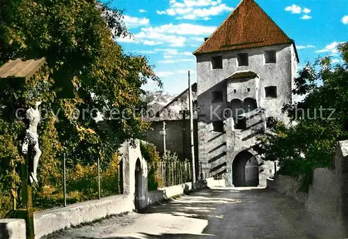 AK / Ansichtskarte Vinschgau Suedtirol Stadttor