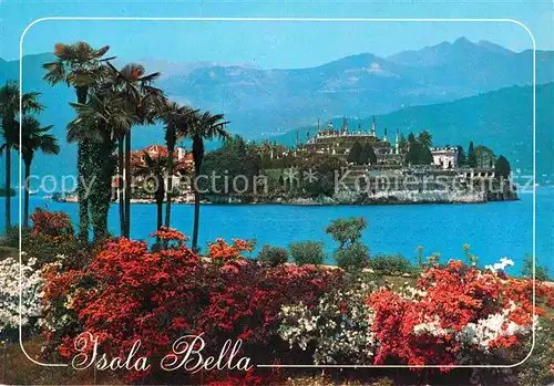 AK / Ansichtskarte Isola Bella Gesamtansicht  Kat. Lago Maggiore