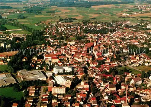 AK / Ansichtskarte Aichach Fliegeraufnahme Kat. Aichach