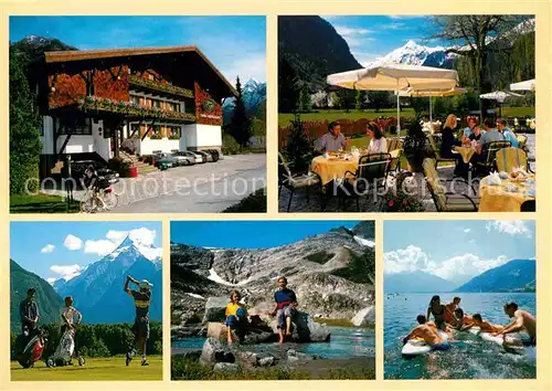 AK / Ansichtskarte Zell See Hotel Kaprunerhof Restaurant Terrasse Alpenblick Golfplatz Kat. Zell am See