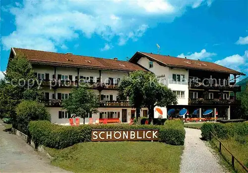 AK / Ansichtskarte Kruen Hotel Schoenblick Huber Karte Nr 10.939 Kat. Kruen