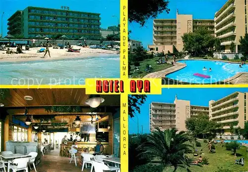 AK / Ansichtskarte Palma de Mallorca Hotel Aya Kat. Palma de Mallorca