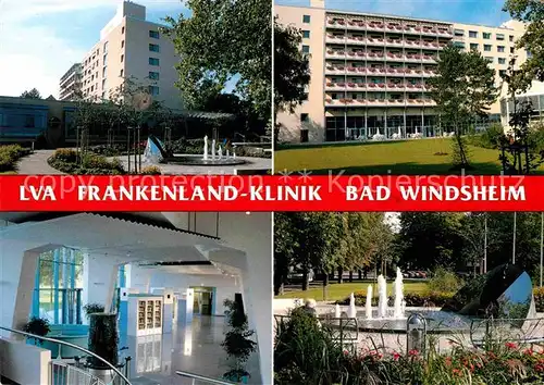 AK / Ansichtskarte Bad Windsheim LVA Frankenland Klinik Kat. Bad Windsheim