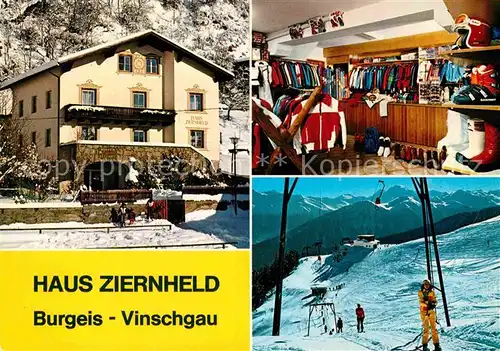 AK / Ansichtskarte Burgeis Fuerstenburg Haus Ziernheld Vinschgau Kat. 