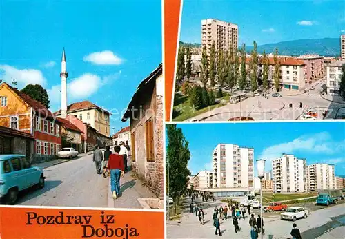 AK / Ansichtskarte Doboj Srpska Ortspartien Neubauten Kat. Bosnien Herzegowina