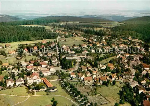 AK / Ansichtskarte Hahnenklee Bockswiese Harz Fliegeraufnahme  Kat. Goslar