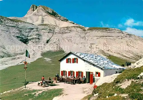 AK / Ansichtskarte Bolzano Rifugio Puez Schutzhaus Kat. Bolzano