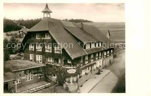 AK / Ansichtskarte Schoenwald Schwarzwald Hotel Hirschen Kat. Schoenwald im Schwarzwald