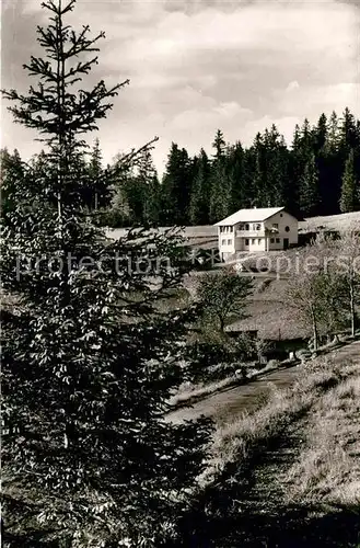 AK / Ansichtskarte Neukirch Furtwangen Pension Cafe Weinstube Luserle Kat. Furtwangen im Schwarzwald