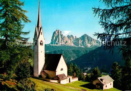 AK / Ansichtskarte St Ulrich Groeden Tirol Sankt Jakob Kat. Salten Schlern