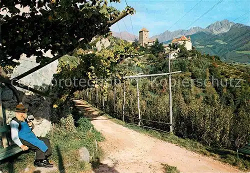 AK / Ansichtskarte Meran Merano Schloss Tirol