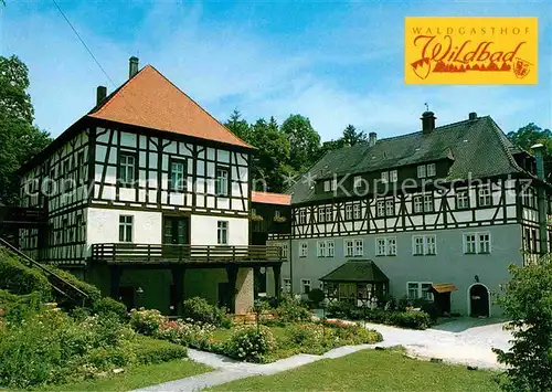 AK / Ansichtskarte Burgbernheim Waldgasthof Wildbad  Kat. Burgbernheim