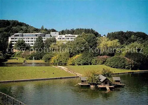 AK / Ansichtskarte Brilon Reichsbund Erholungszentrum Schwanenteich Luftkurort Kat. Brilon